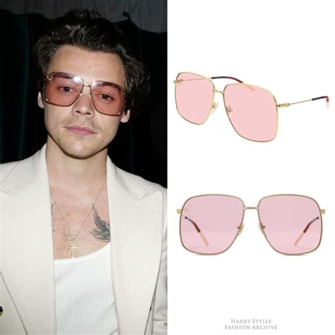 gucci fragrance harry styles|Harry Styles pink Gucci sunglasses.